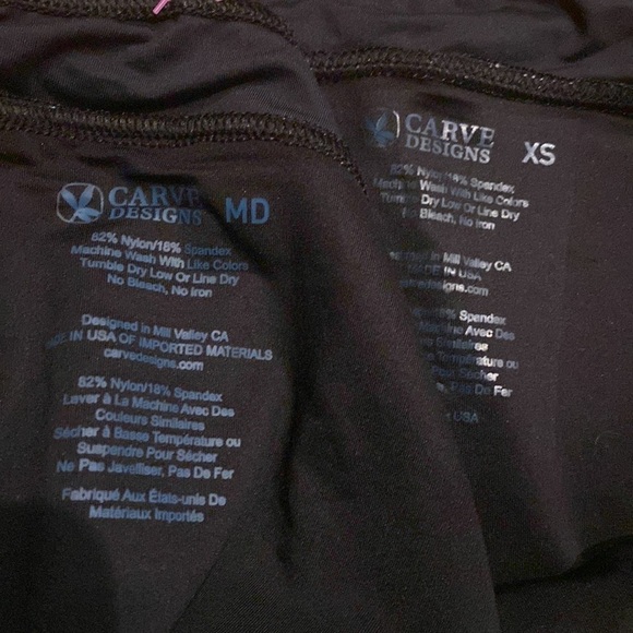 Carve Designs Catalina Bikini Bottom NWOT Black Palm - Picture 5 of 8